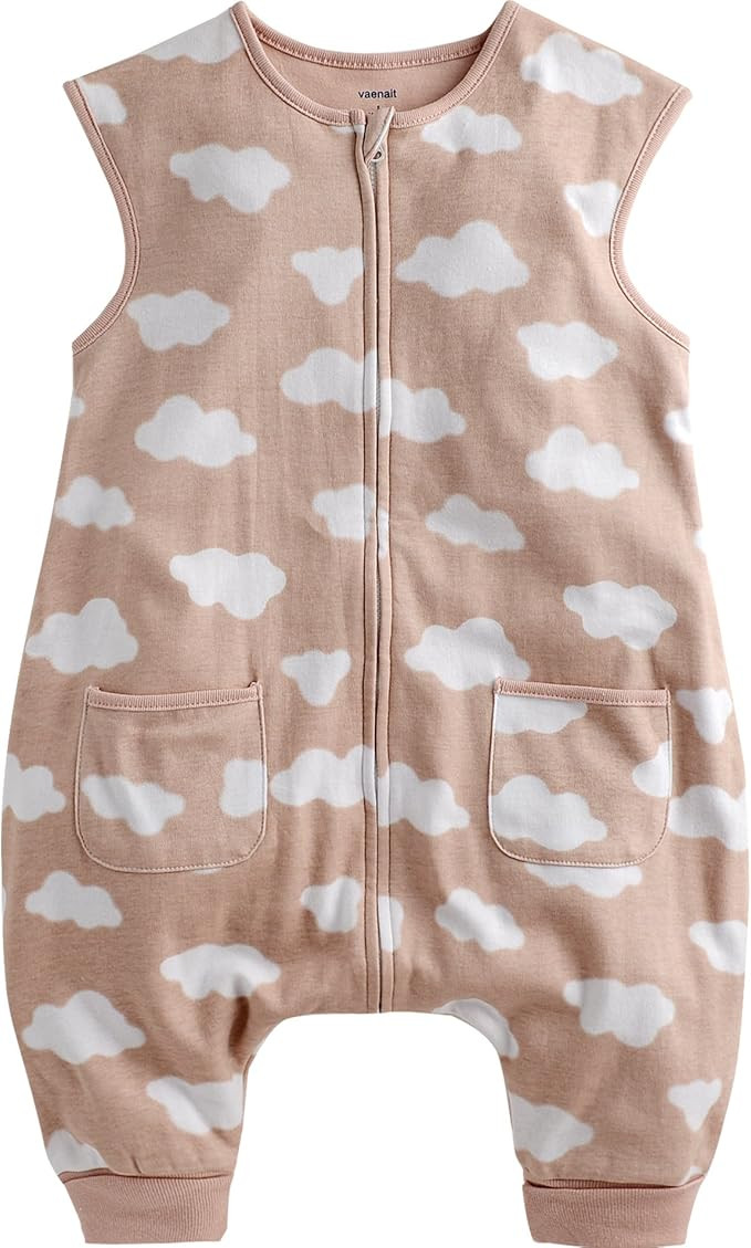 VAENAIT BABY 1-7Y Toddler Kids 100% Cotton Cotton Girls Boys Wearable Bunny Sheep Blanket Sleeper | Amazon (US)