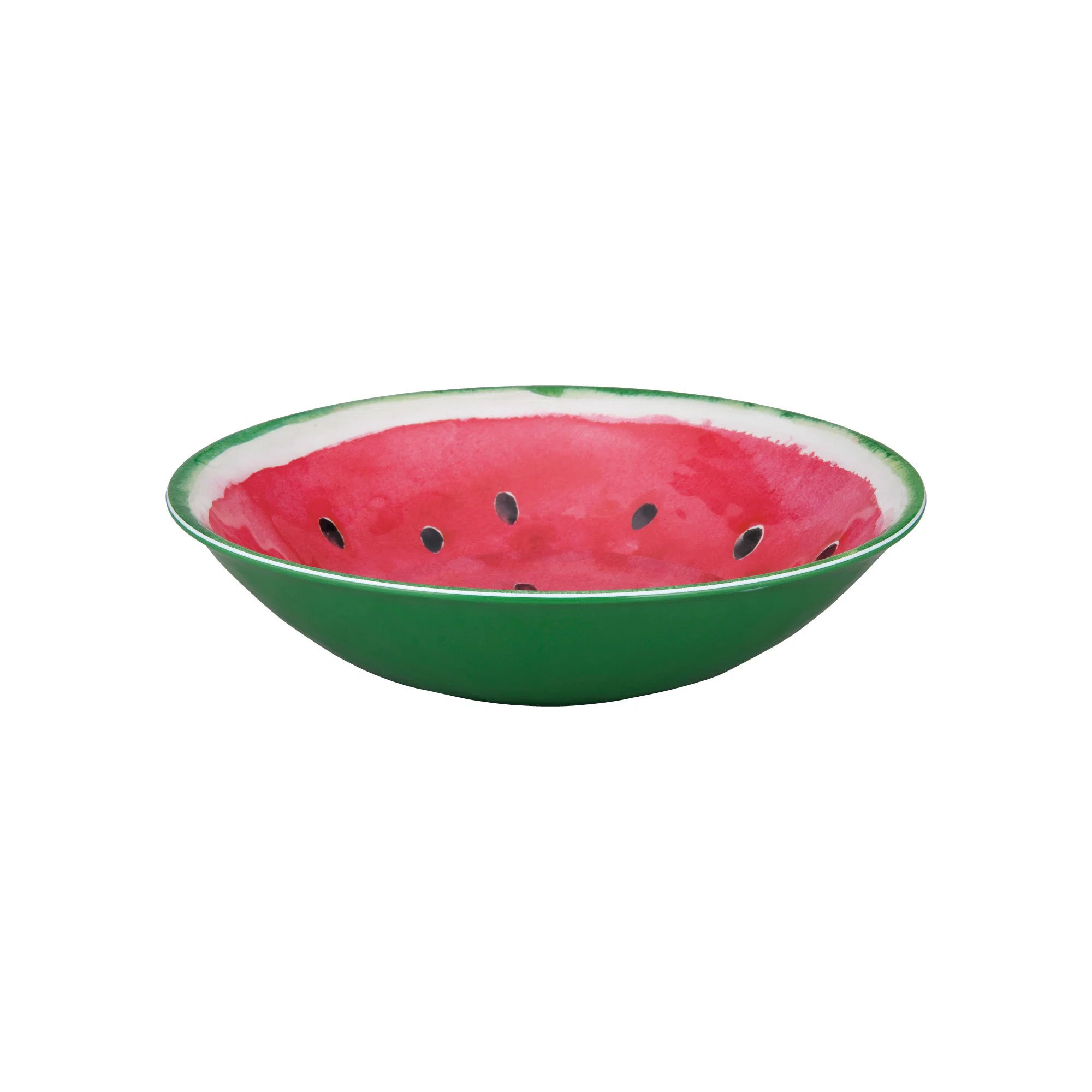 Laurium Watermelon Melamine Salad Bowl (Set of 6) | Wayfair North America