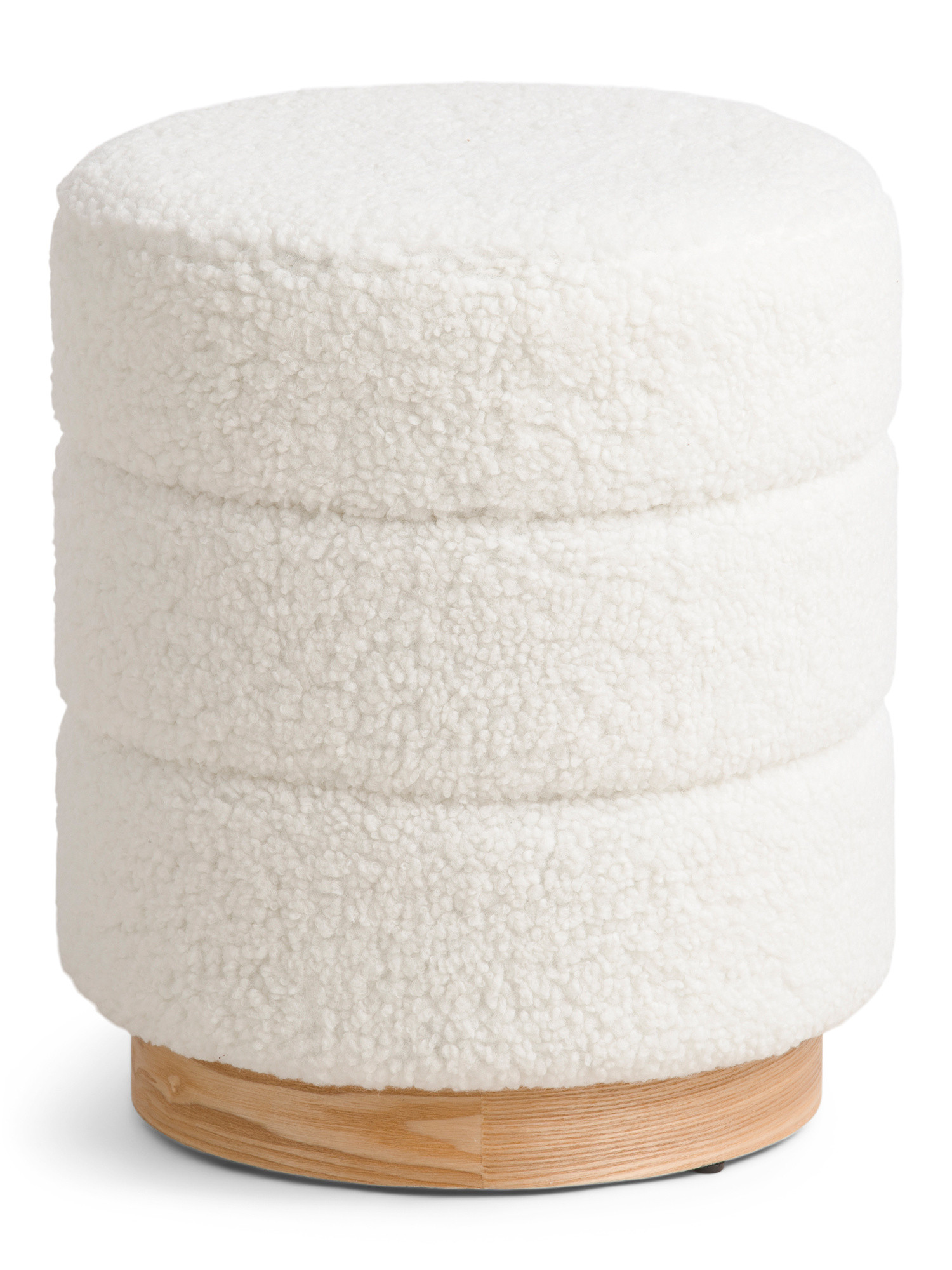 Sherpa Swivel Ottoman | Marshalls