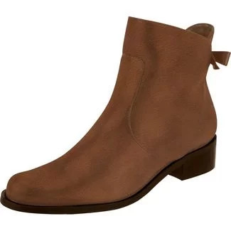 Bota Cano Curto Couro Luz da Lua 52460008  Luz Da Lua Marrom | Dafiti (BR)