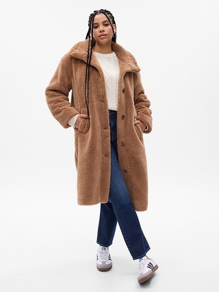 Long Sherpa Coat | Gap (US)