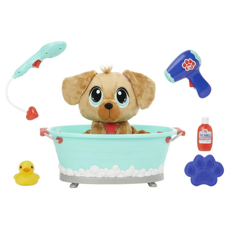 Little Tikes Rescue Tales Scrub 'n Groom Bathtub W/ Golden Retriever, Playset Includes Plush Stuf... | Walmart (US)
