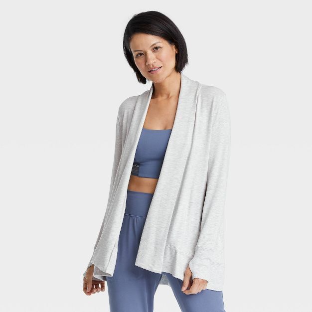 Women's French Terry Modal Cardigan - All in Motion™ | Target