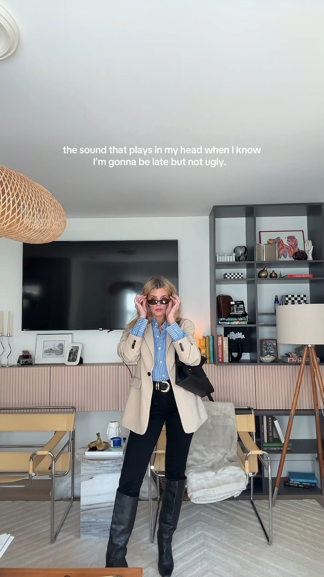 I sooner not come at all 

#LTKootd #LTKdayinmylife #LTKWorkwear