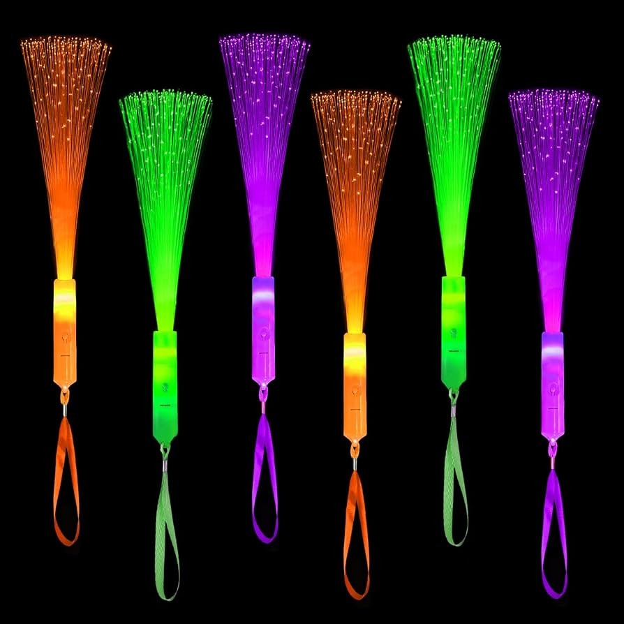 Halloween Glow in Dark Party Favors Toys -12 Pack, Light Up Glow Sticks | Amazon (US)