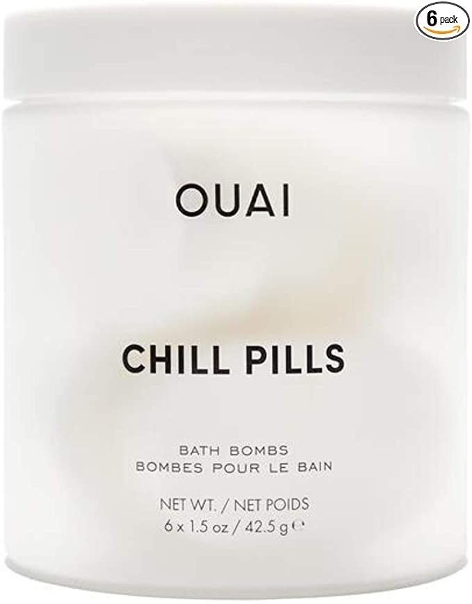 OUAI Chill Pills. Escape to Your Own Relaxing Spa with Jasmine and Rose Scented Bath Bombs. Unwin... | Amazon (US)