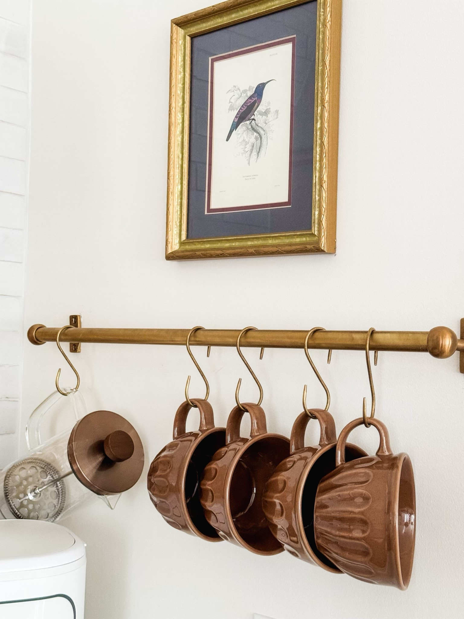 This mug rail is the sweetest addition to my coastal collected kitchen! I love the character it adds. The brass rail is from Amazon and the mugs are from Target! Linked below 

#LTKSaleAlert #LTKHome #LTKSeasonal