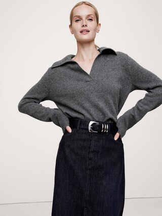 Cashmere Rugby Sweater Polo | Banana Republic (CA)