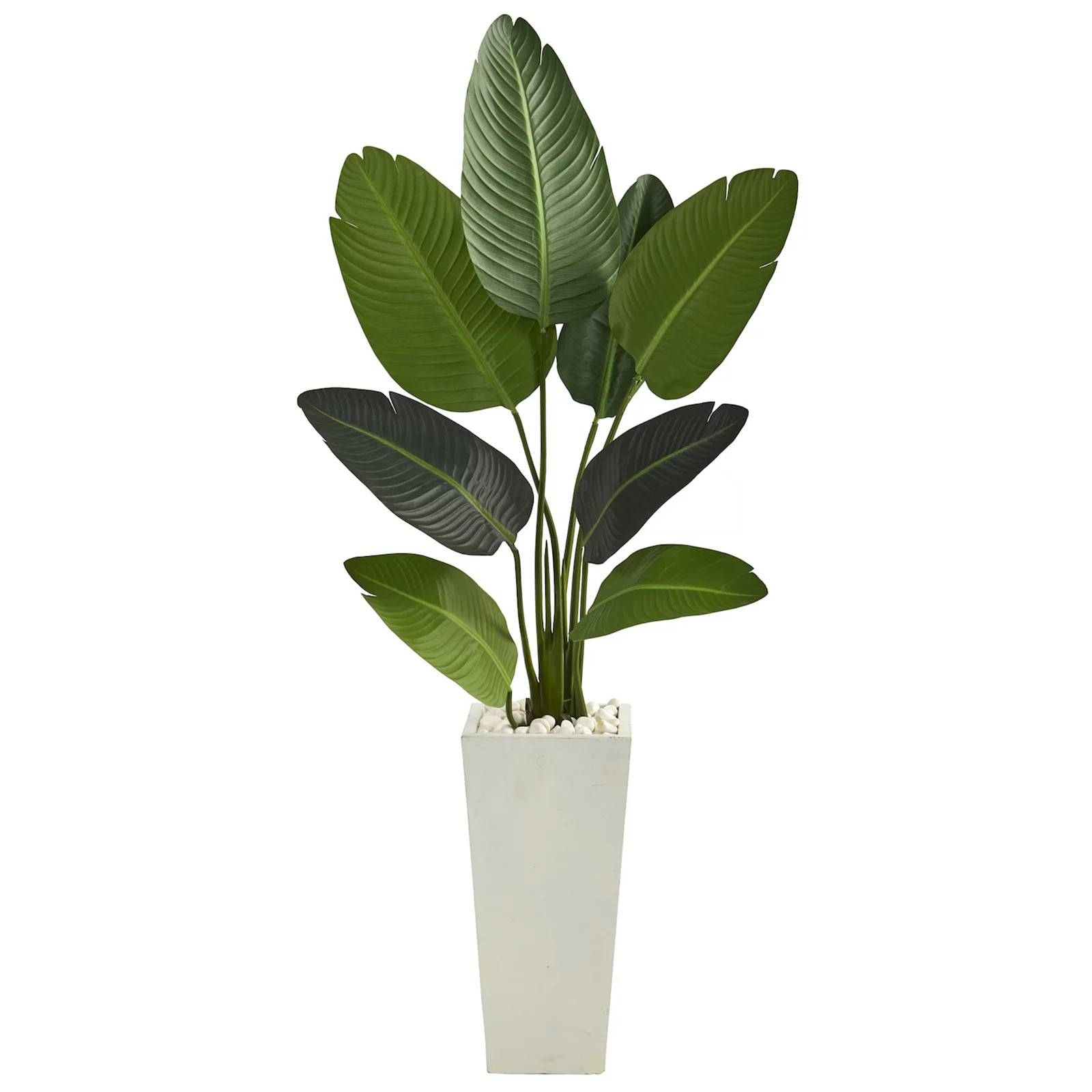 nearly natural Artificial Travelers Palm Tree Floor Decor, Green | Kohl's
