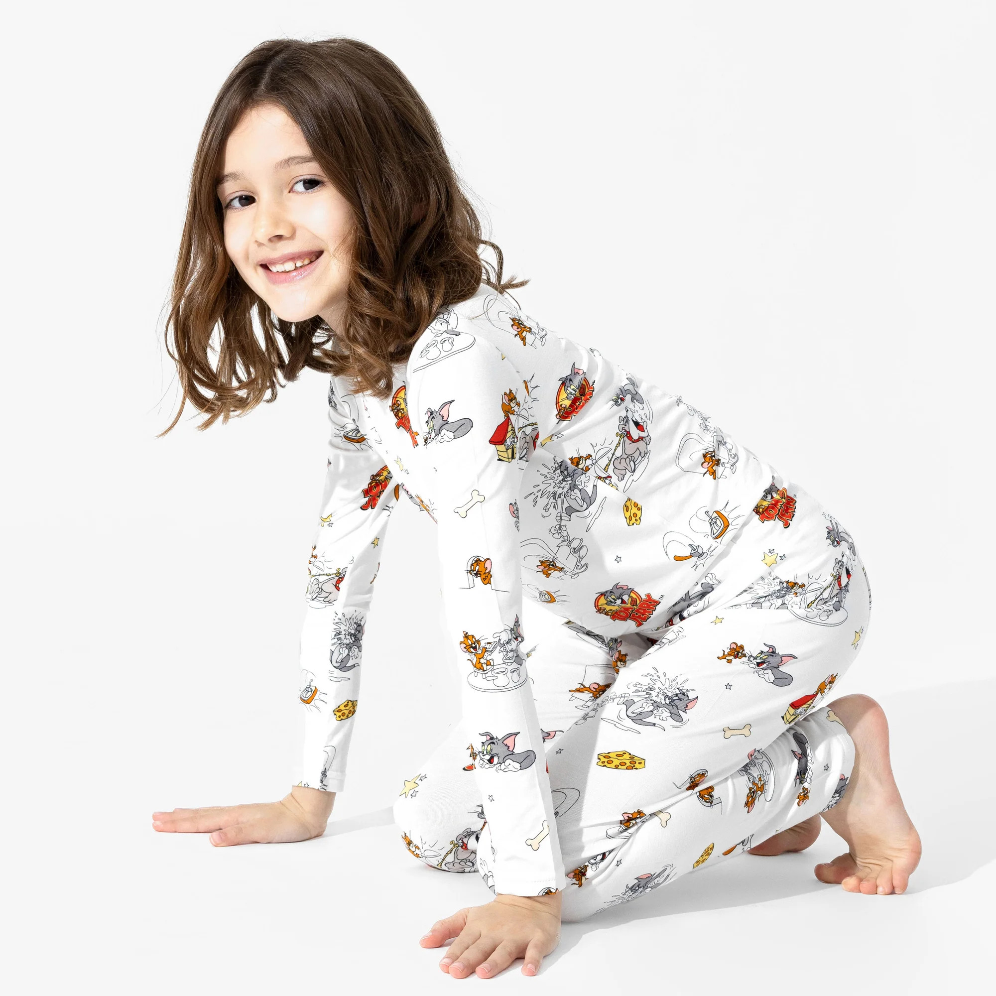 Tom & Jerry: Classic Bamboo Kids Pajamas | Bellabu Bear