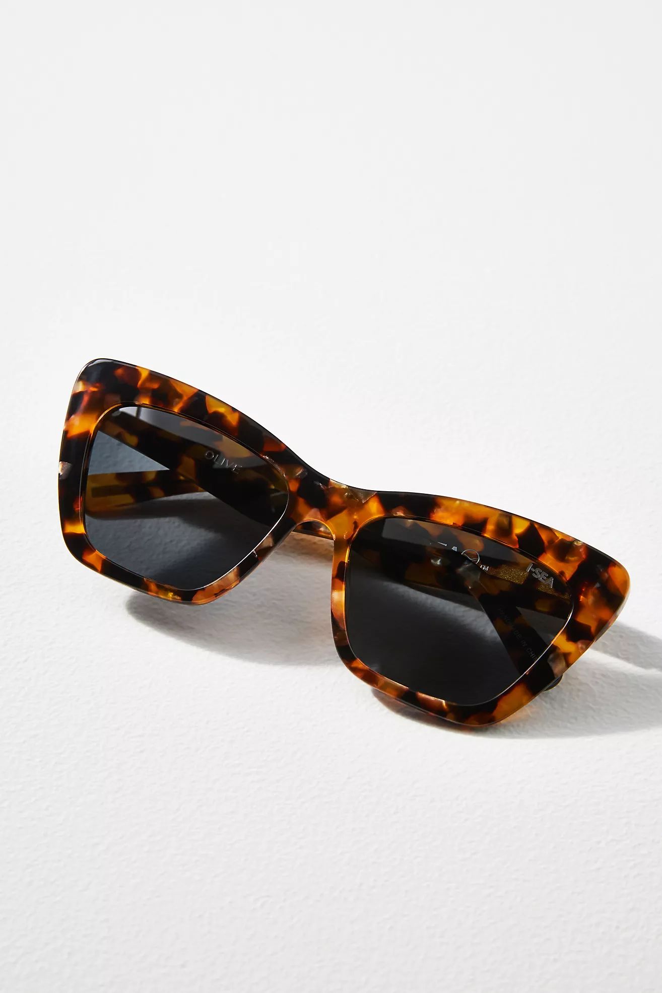 I-SEA Olive Polarized Sunglasses | Anthropologie (US)