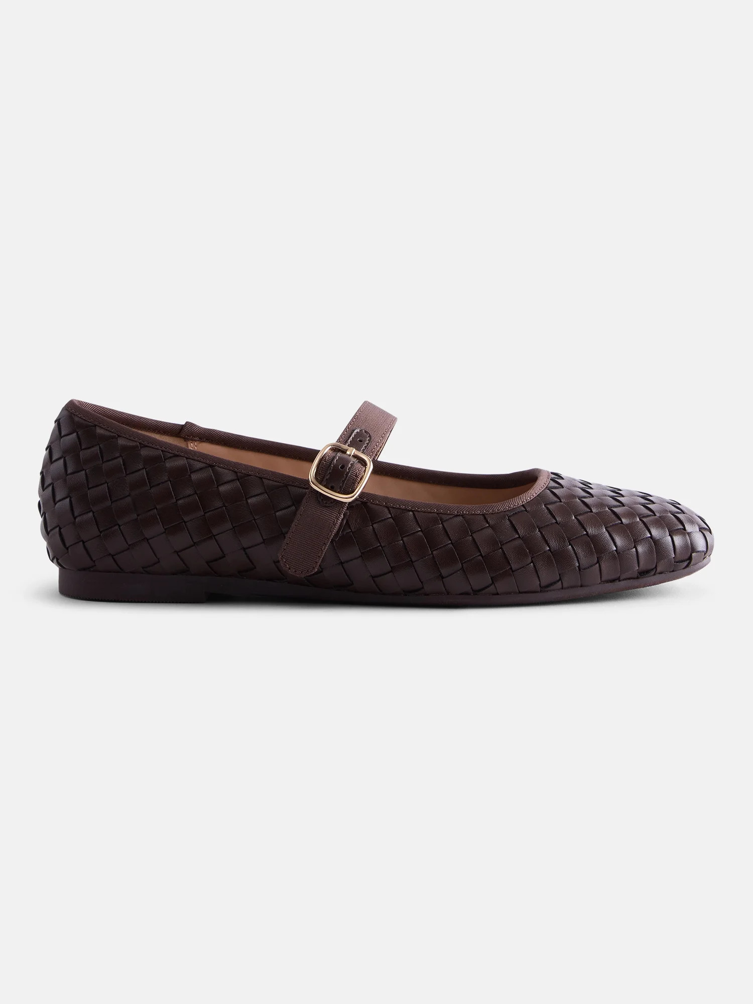Scenario Women's Woven Mary Jane Flats | Walmart (US)