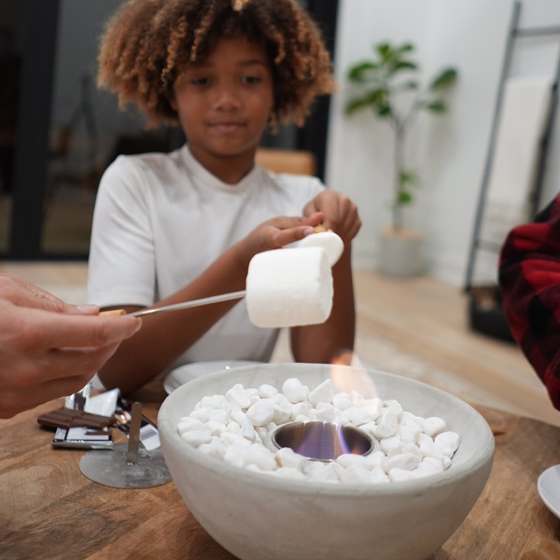 S’mores indoors are always fun. Here’s everything you need just make sure you get the Hershey’s, marshmallows, and graham crackers.😃

#LTKfamily