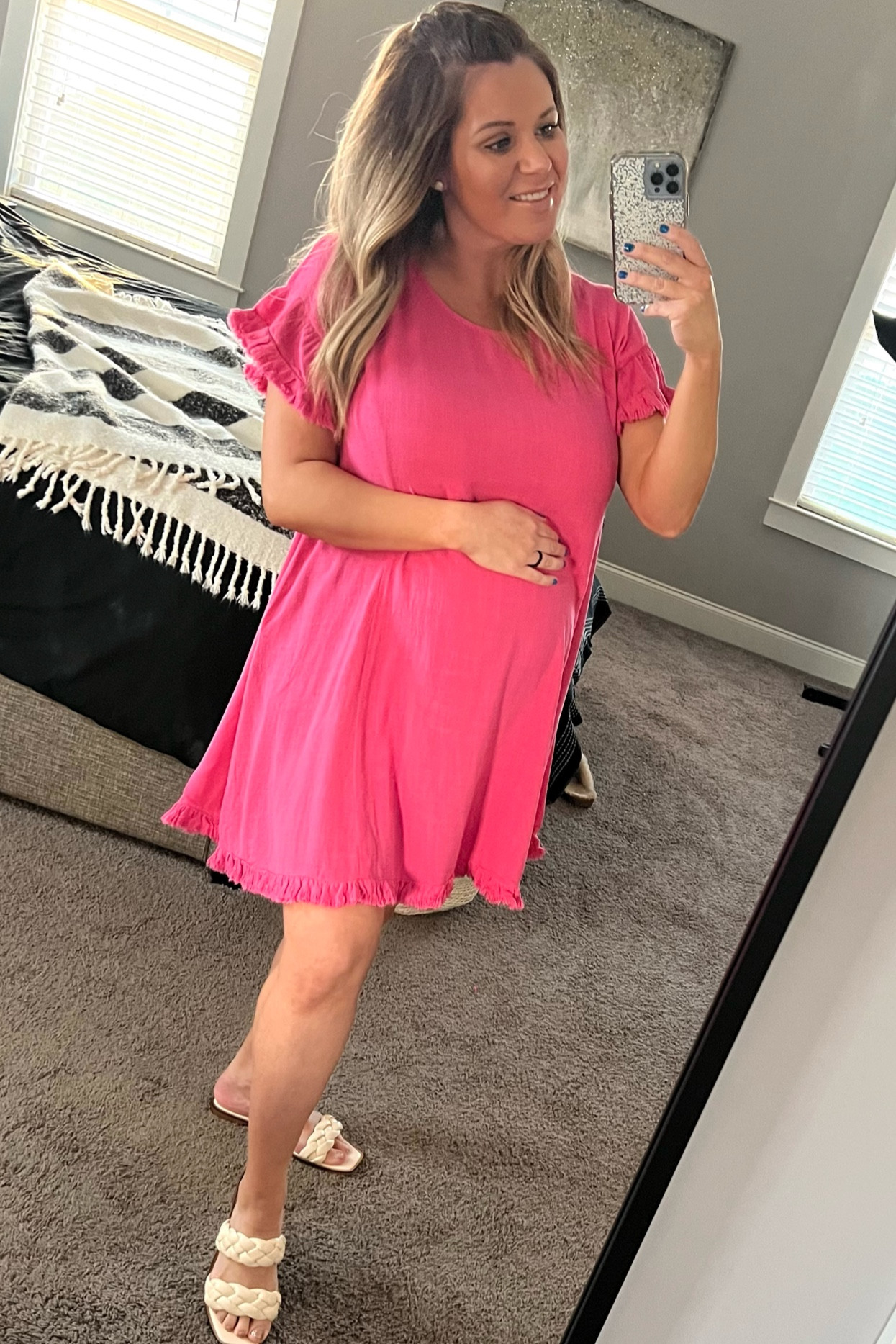 The perfect Valentines Day dress! 💕 
 Comes in multiple colors

#valentinesday #valentines #dress #maternity #pregnancy

#LTKbump #LTKFind #LTKSeasonal