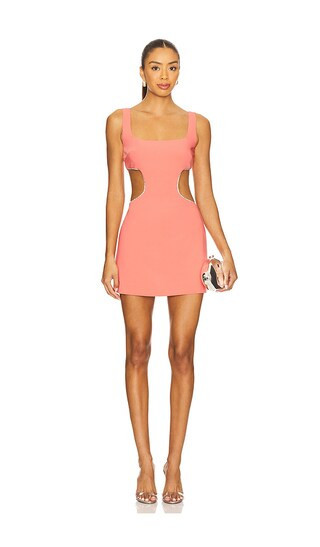 Lovers and Friends Daya Mini Dress in Coral. - size S | Revolve Clothing (Global)