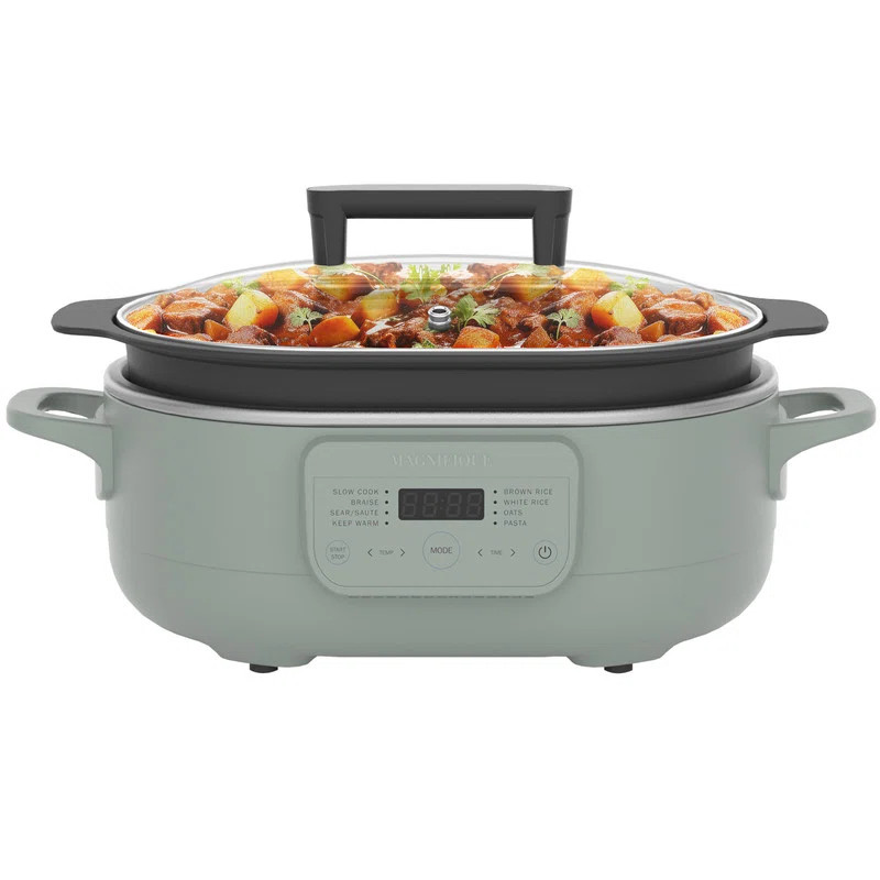 MAGNIFIQUE 6 Quart Multi-Cooker with 8-in-1 Programmable Slow Cooker | Wayfair North America