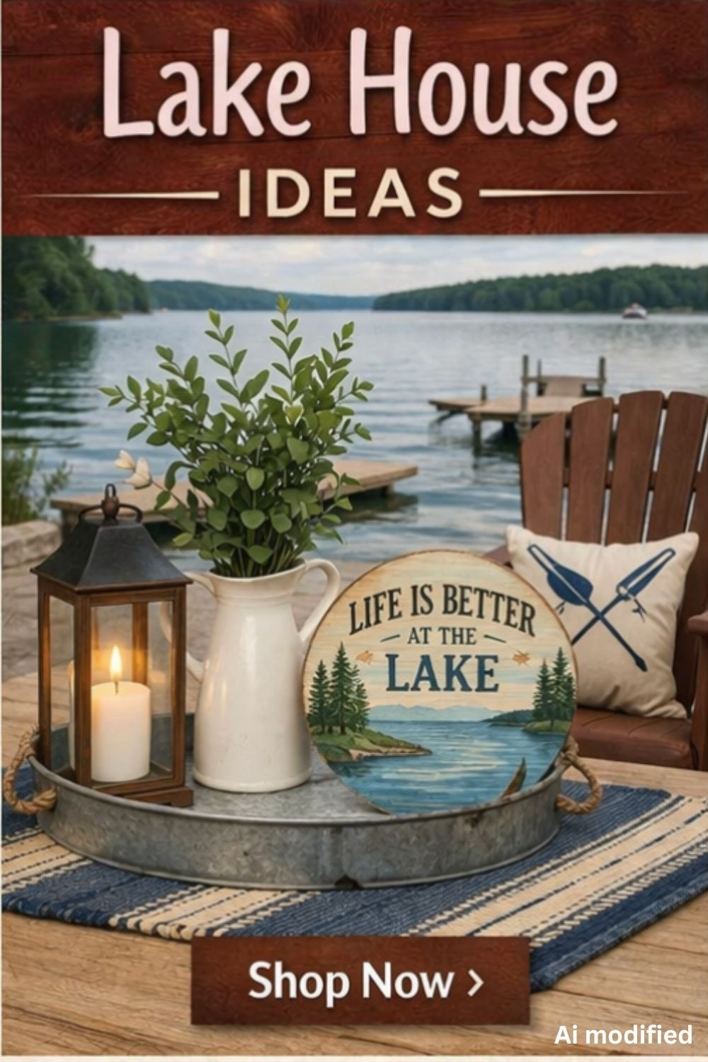 Lake House Decor Ideas | Cozy Lakeside Styling, Outdoor Table Decor & Cabin Living Inspiration 

#LTKSeasonal #LTKHome #LTKTravel