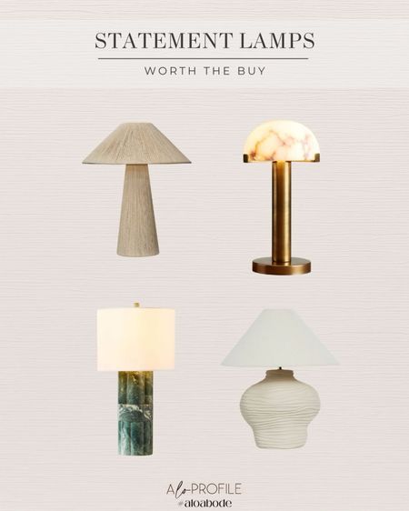 STATEMENT LAMPS 😍😍

#LTKHome