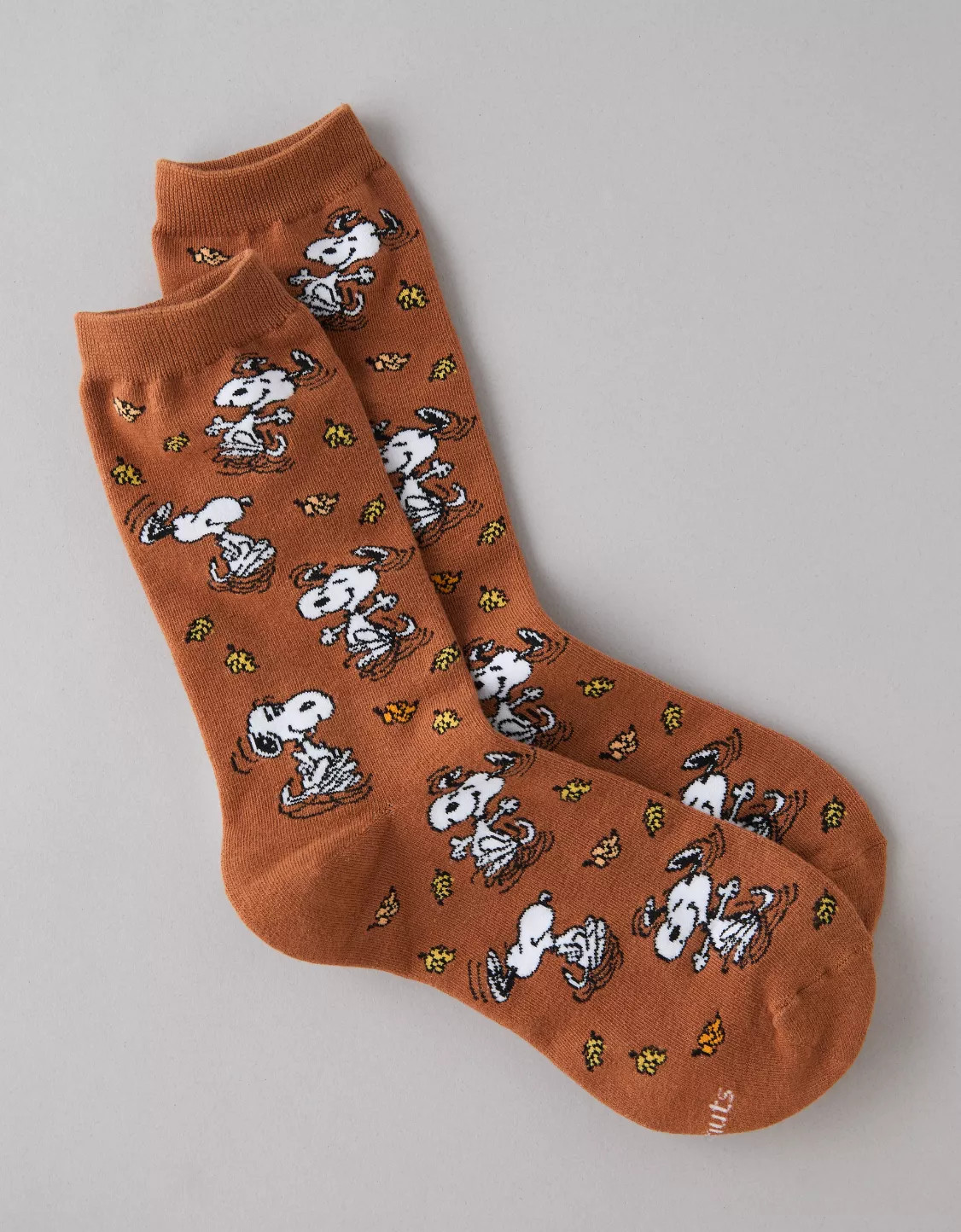AE Snoopy Fall Crew Socks | American Eagle Outfitters (US & CA)
