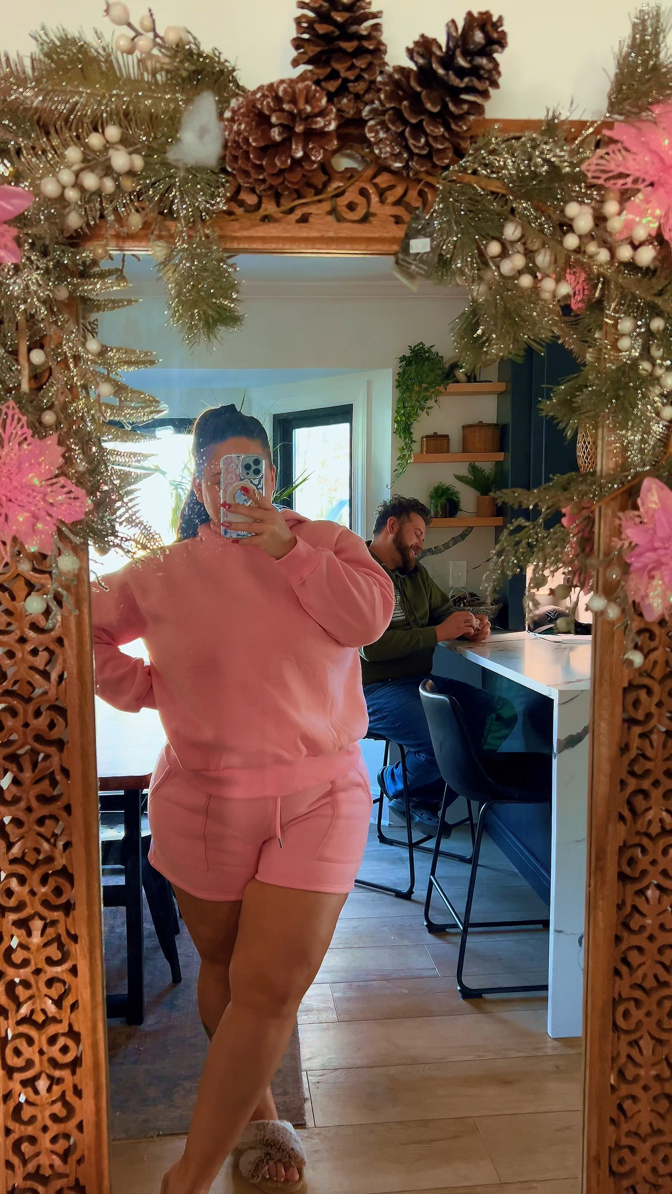 Pink loungewear set 💗 shown in size XL

#LTKmidsize