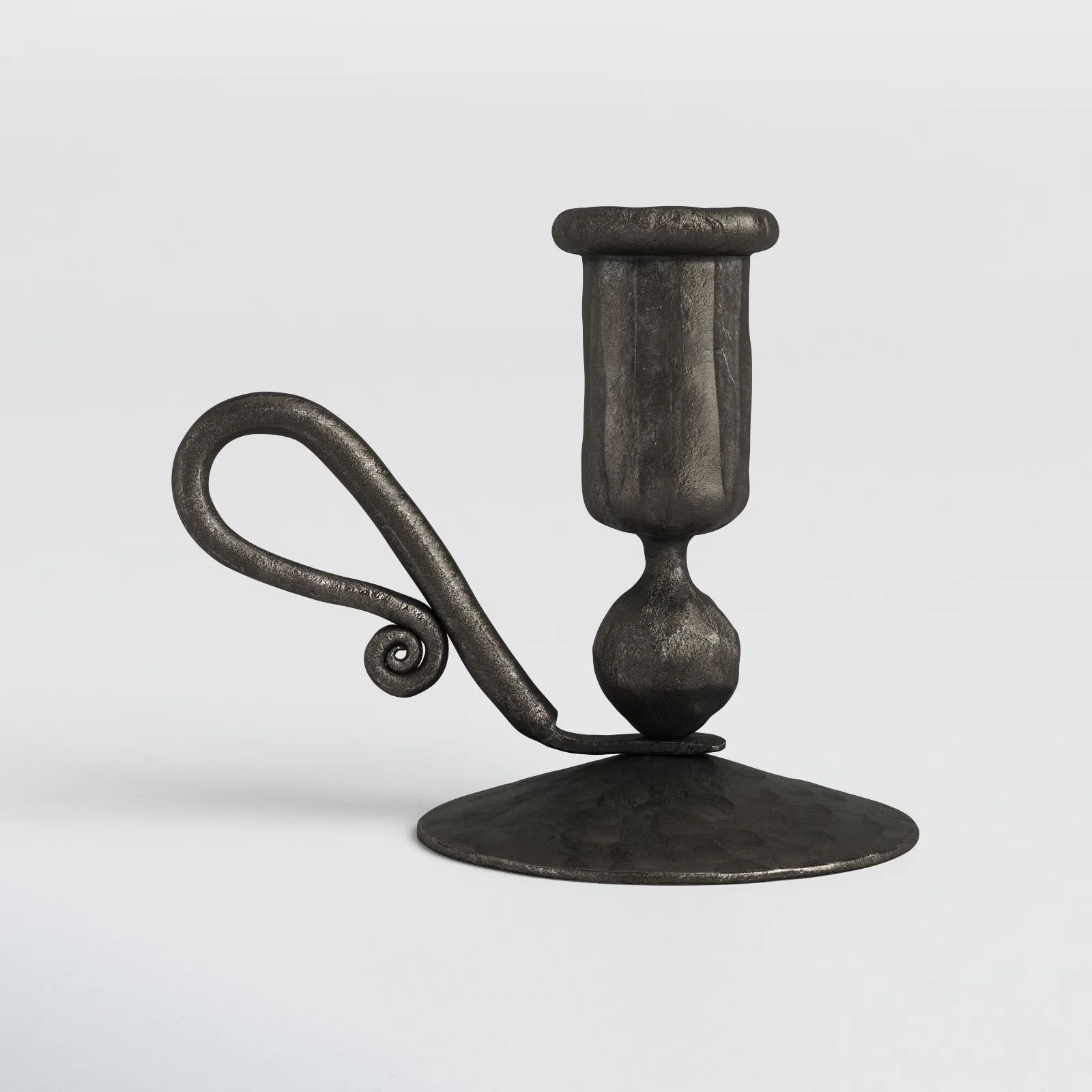 4'' H 100% Iron Tabletop Candlestick | Wayfair North America