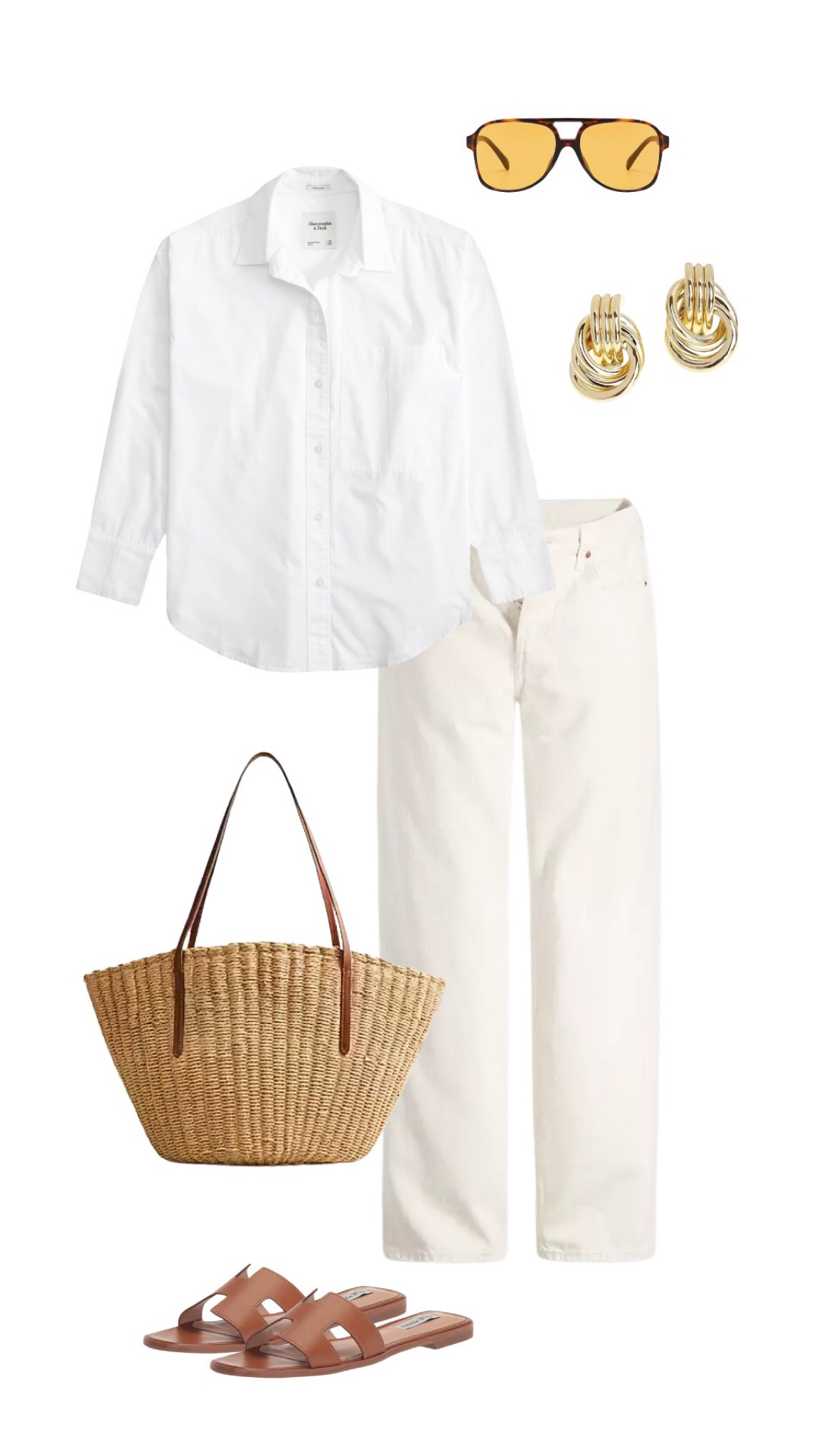 Cream and white summer outfit inspo! 

#LTKStyleTip #LTKShoeCrush