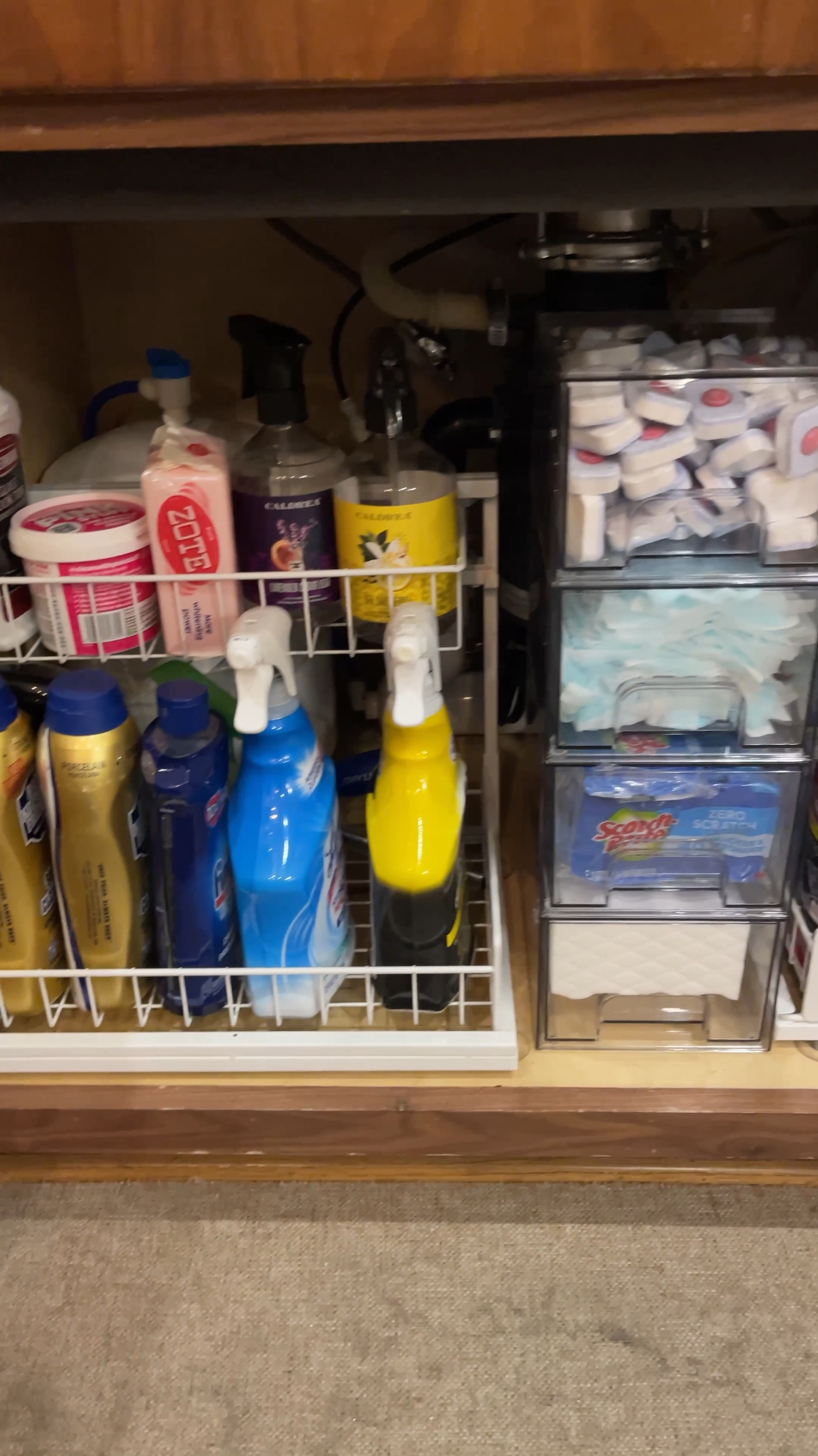 Kitchen organization / under the zinc organizer 

#LTKFamily #LTKFindsUnder50 #LTKHome