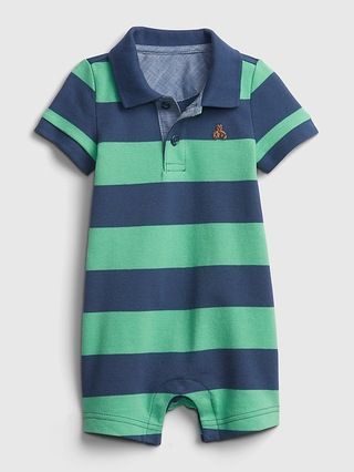 Baby Polo Shorty One-Piece | Gap (US)