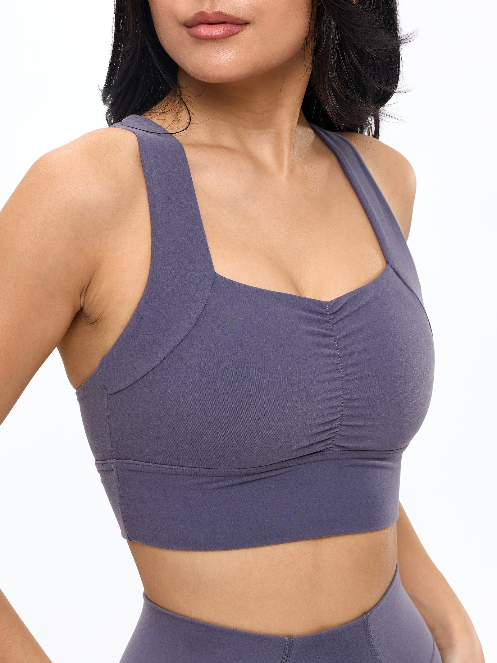 Bloom Sports Bra - Chai Latte | Buffbunny