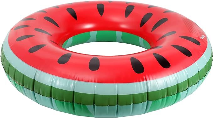 MoKo Fruit Pool Floats for Kids Adults, Inflatable Swim Rings Swimming Pool Float Tube Round Swim... | Amazon (US)