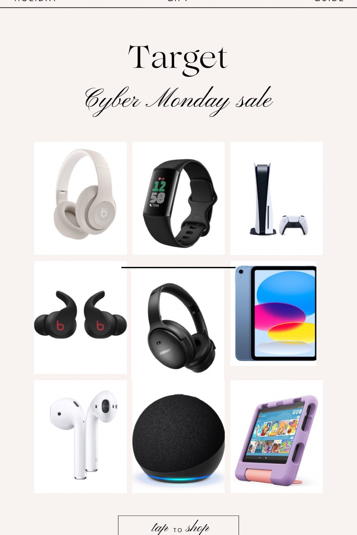 Target Cyber Monday sale gift guide✨

#LTKHoliday #LTKGiftGuide #LTKCyberWeek