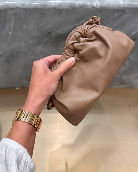 Perfect clutch - the leather is so soft and this will go with everything! A classic to wear for years. They are such good quality too. Calls for a simple and chic gold bracelet. 

Neutral
Tan
Leather bag
Evening bag
Date night
Summer outfit
Mansur gavriel
Pearl bangle
Saks partner
Saks team

#LTKItBag #LTKWedding #LTKStyleTip