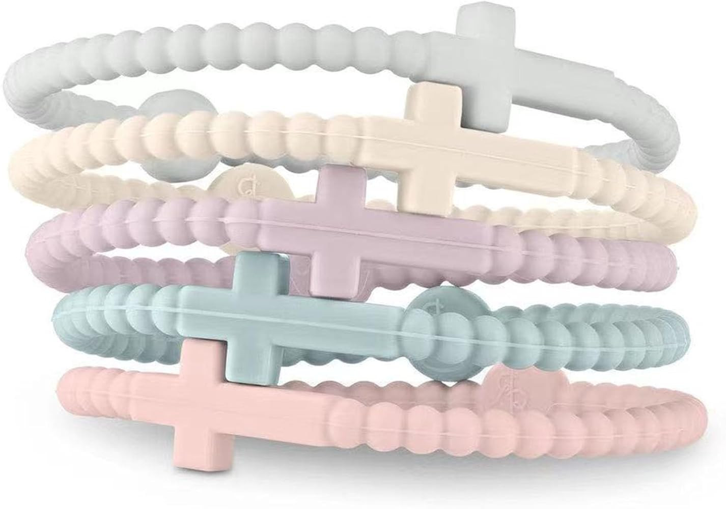 ULLKEL Ryan and Rose Jesus Bracelets Rubber Cross Bracelets Cross Bracelet for Girls Christian Je... | Amazon (US)