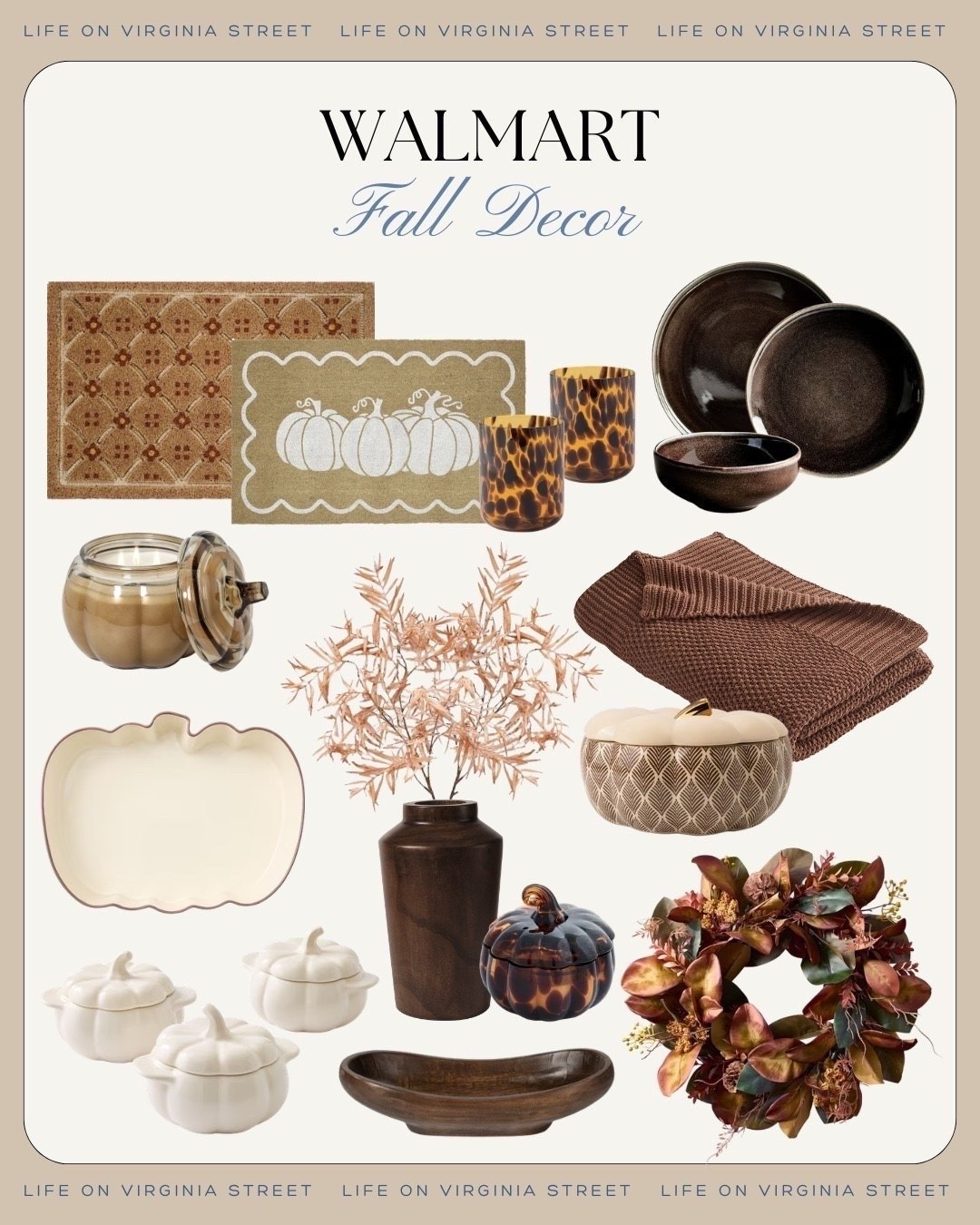 Walmart fall decor! 🍂

walmart home, walmart home decor, walmart fall decor, walmart fall collection, walmart new arrivals, better homes and gardens, beautiful by drew, studio mcgee inspired, designer look for less, affordable home decor, fall home decor, autumn home decor, cozy home, organic modern, modern farmhouse, neutral home decor, timeless home decor, warm neutral decor, fall decorating ideas, seasonal decor, pumpkins, ceramic pumpkins, wood decor, woven baskets, textured vases, ceramic vases, amber glass, brass decor, candles, candle holders, fall wreath, faux stems, eucalyptus stems, olive branches, coffee table decor, shelf decor, entryway decor, dining table decor, kitchen decor, living room decor, bedroom decor, console table decor, fireplace mantel decor, harvest decor, cozy living room, neutral fall aesthetic, McGee and Co style, Pottery Barn inspired, Crate and Barrel inspired, Magnolia style, high end home for less, affordable luxury home, home styling, home refresh, LTK home, LTK home decor, LTK finds

#LTKHome #LTKSeasonal