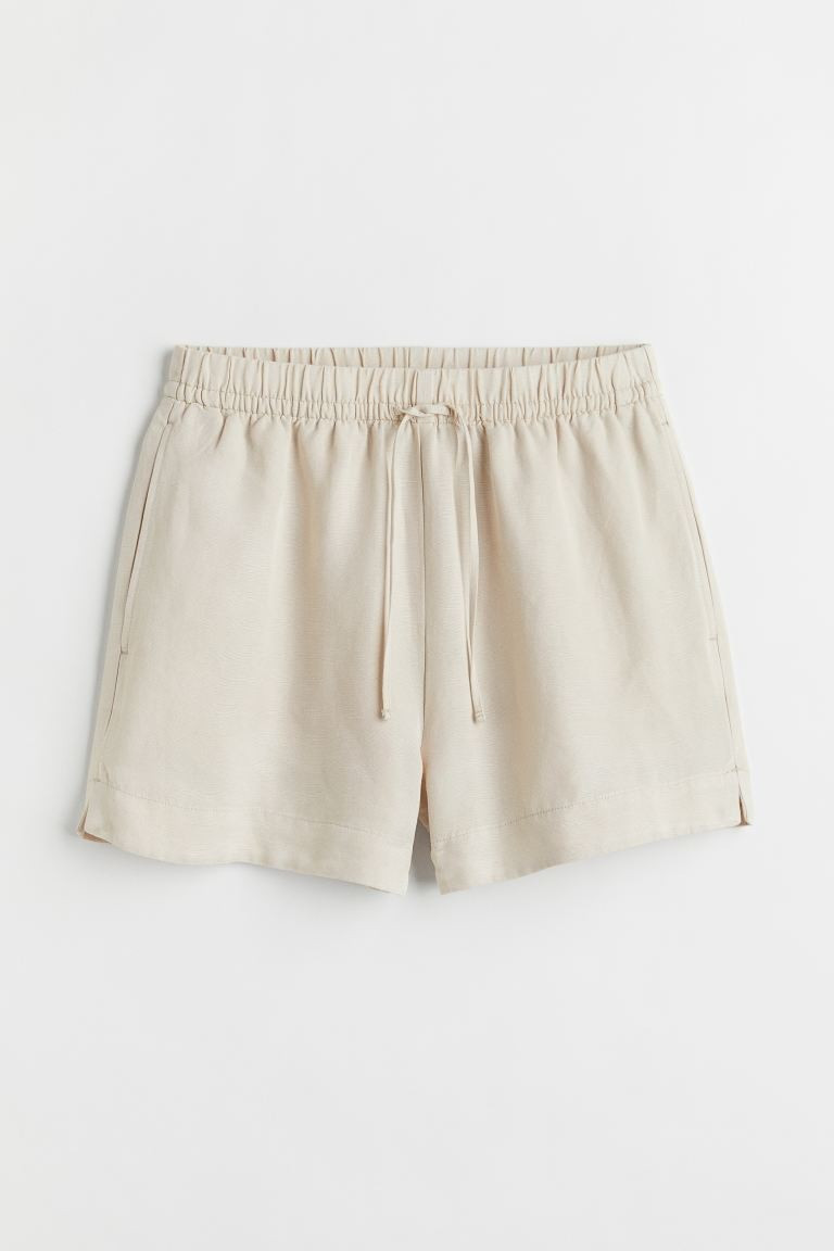 Linen-blend Shorts | H&M (US + CA)