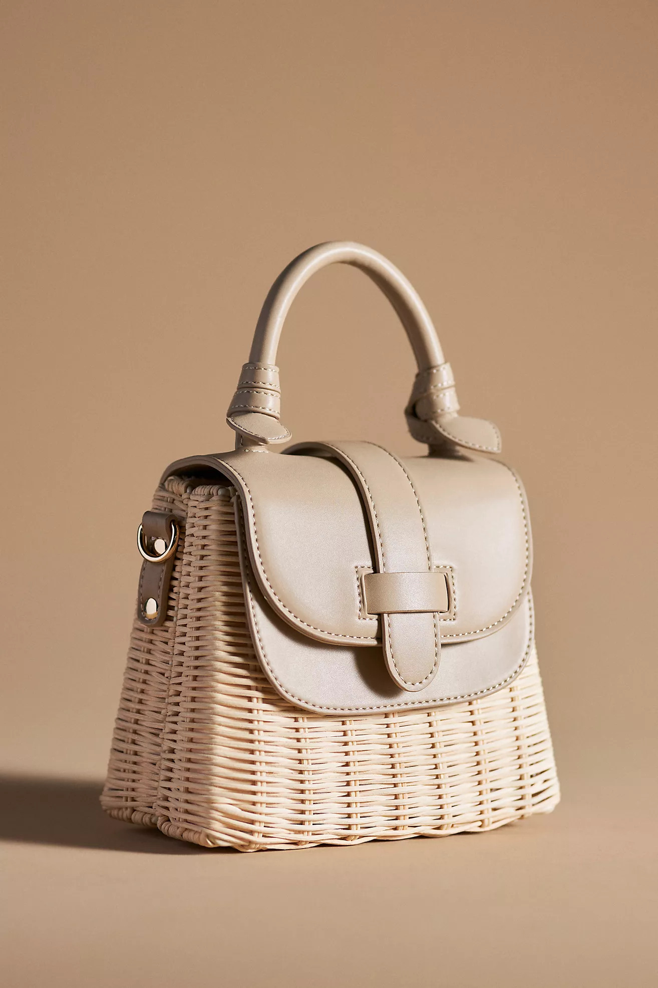 Madison West Stella Straw Satchel | Anthropologie (US)