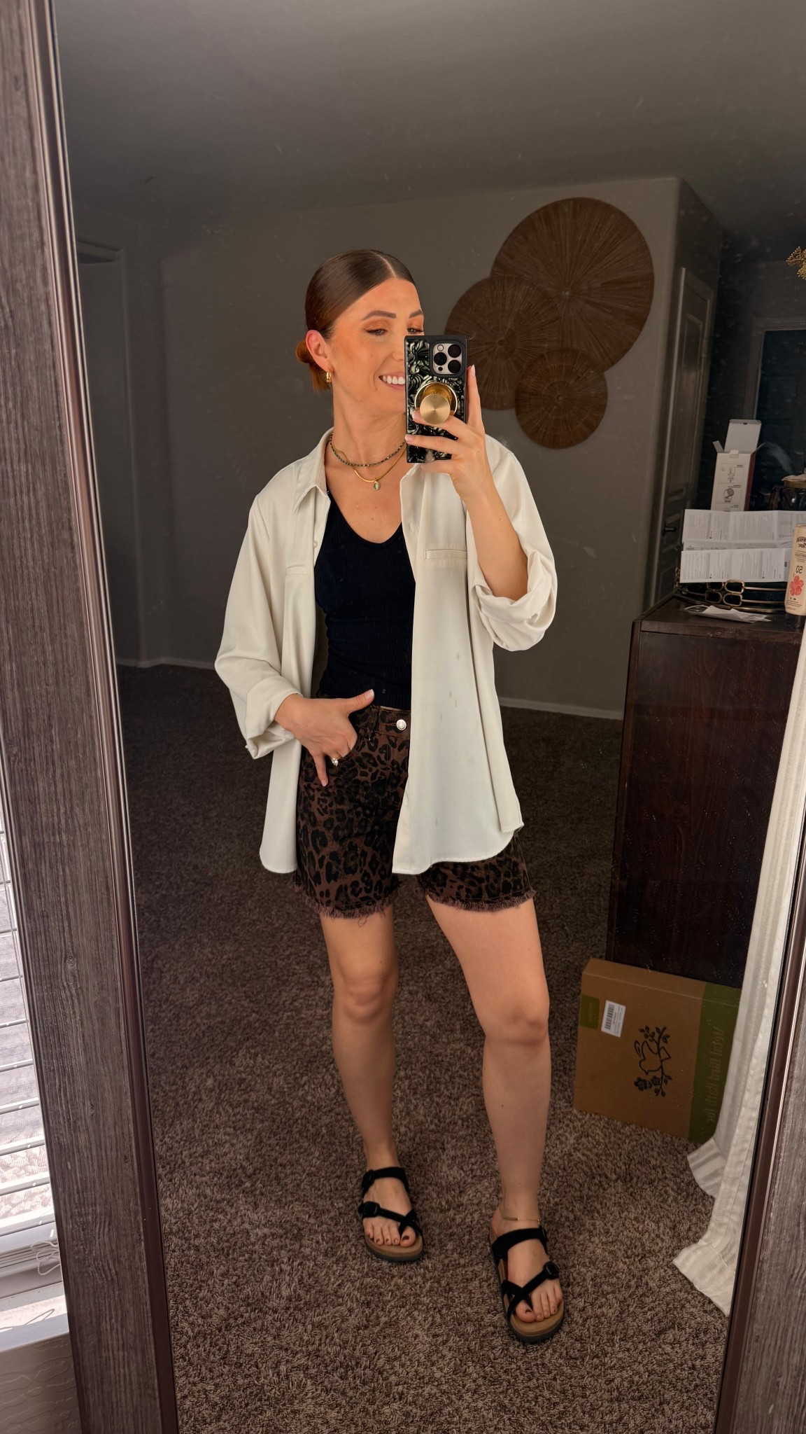 Sandals tts, shorts size S

#LTKmomlife #LTKootd #LTKdayinmylife