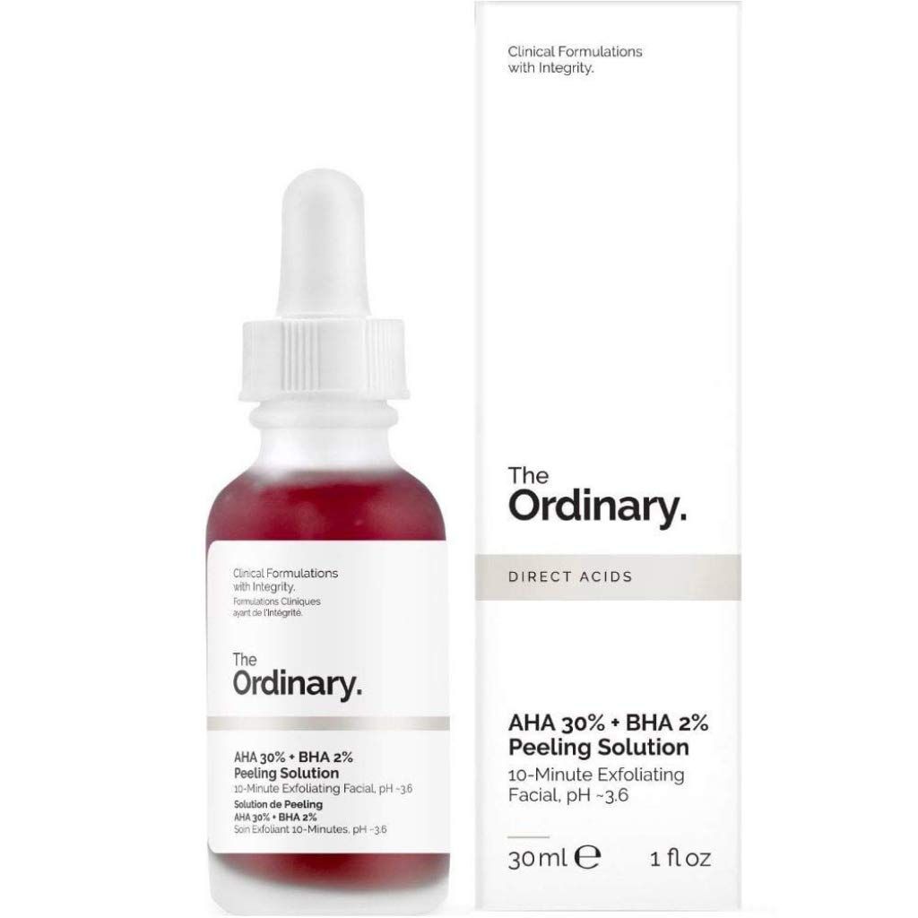 The Ordinary Solución de peeling químico 30ml/1 OZ - AHA 30% + BHA 2% | Amazon (US)