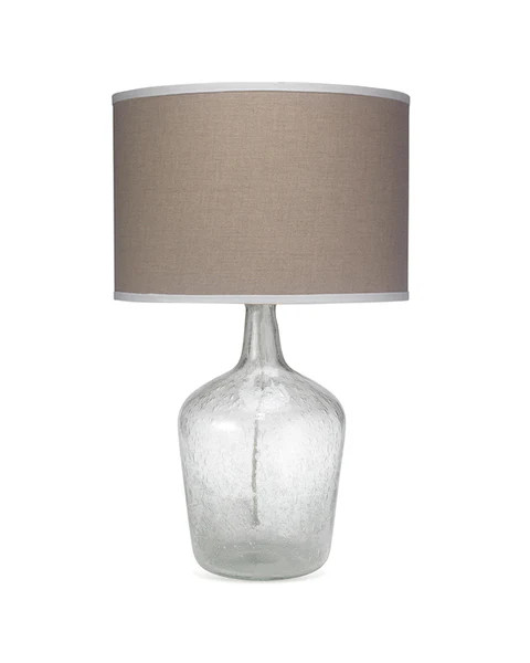 Medium Plum Jar Lamp Clear | Jamie Young Co.