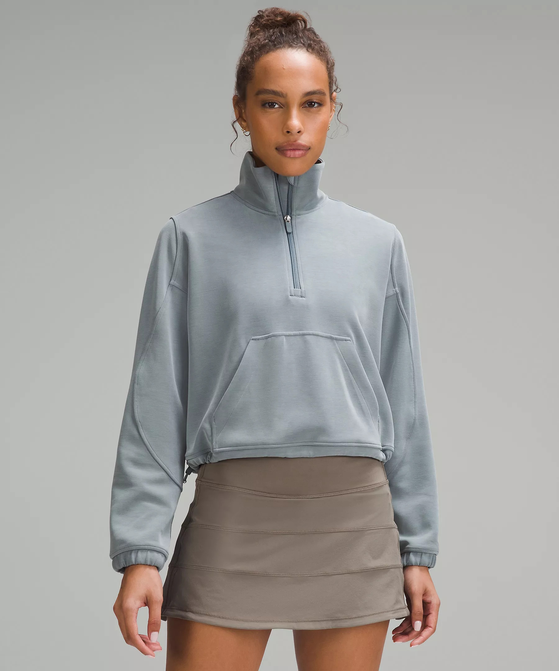 Brushed Softstreme Half Zip | Lululemon (US)