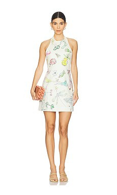 Alemais Court Mini Dress in Cream from Revolve.com | Revolve Clothing (Global)