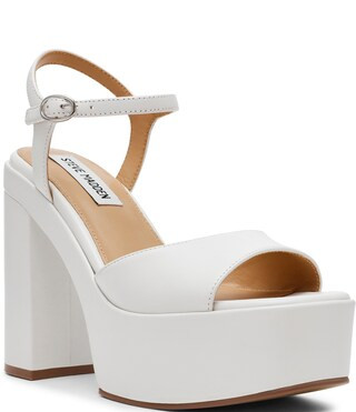 Steve Madden Odina Nappa Leather Platform Sandals | Dillard's | Dillard's