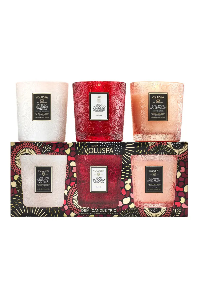 Fruits of Paradise Demi Candle Trio | Nordstrom | Nordstrom