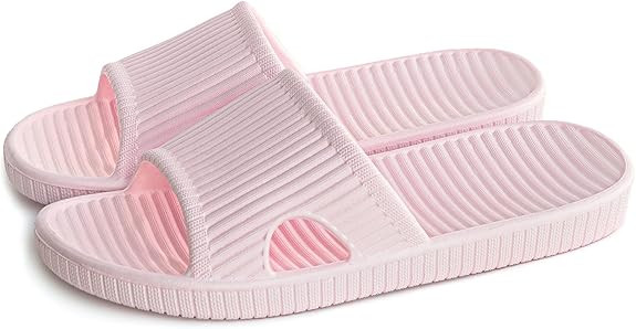 Shower Shoes, Women & Men’s Shower Slippers, Slides Sandals Pool Slides House Slippers Non-Slip... | Amazon (US)