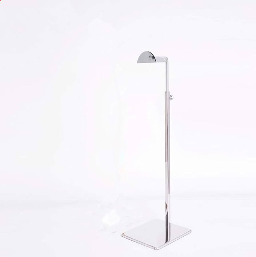 B&NN Stainless Steel Handbag Rack Women Handbag Stand Holder with Adjustable Height (Silver) | Amazon (US)