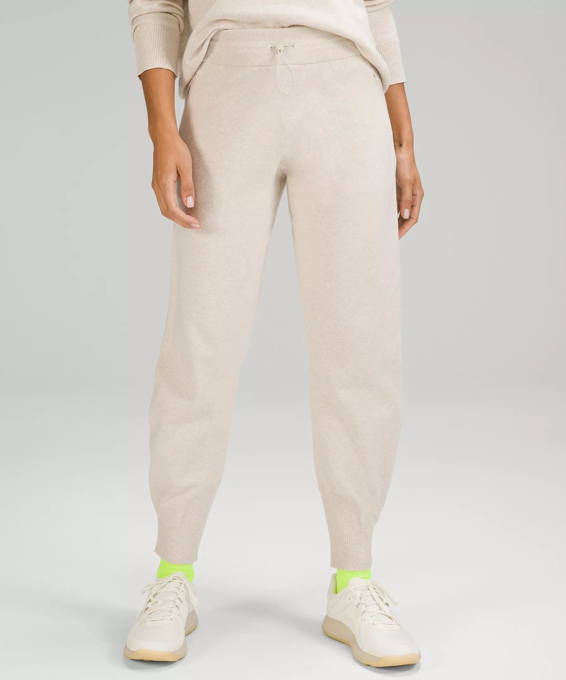 Cotton-Cashmere Knit Mid-Rise Jogger | Lululemon (US)