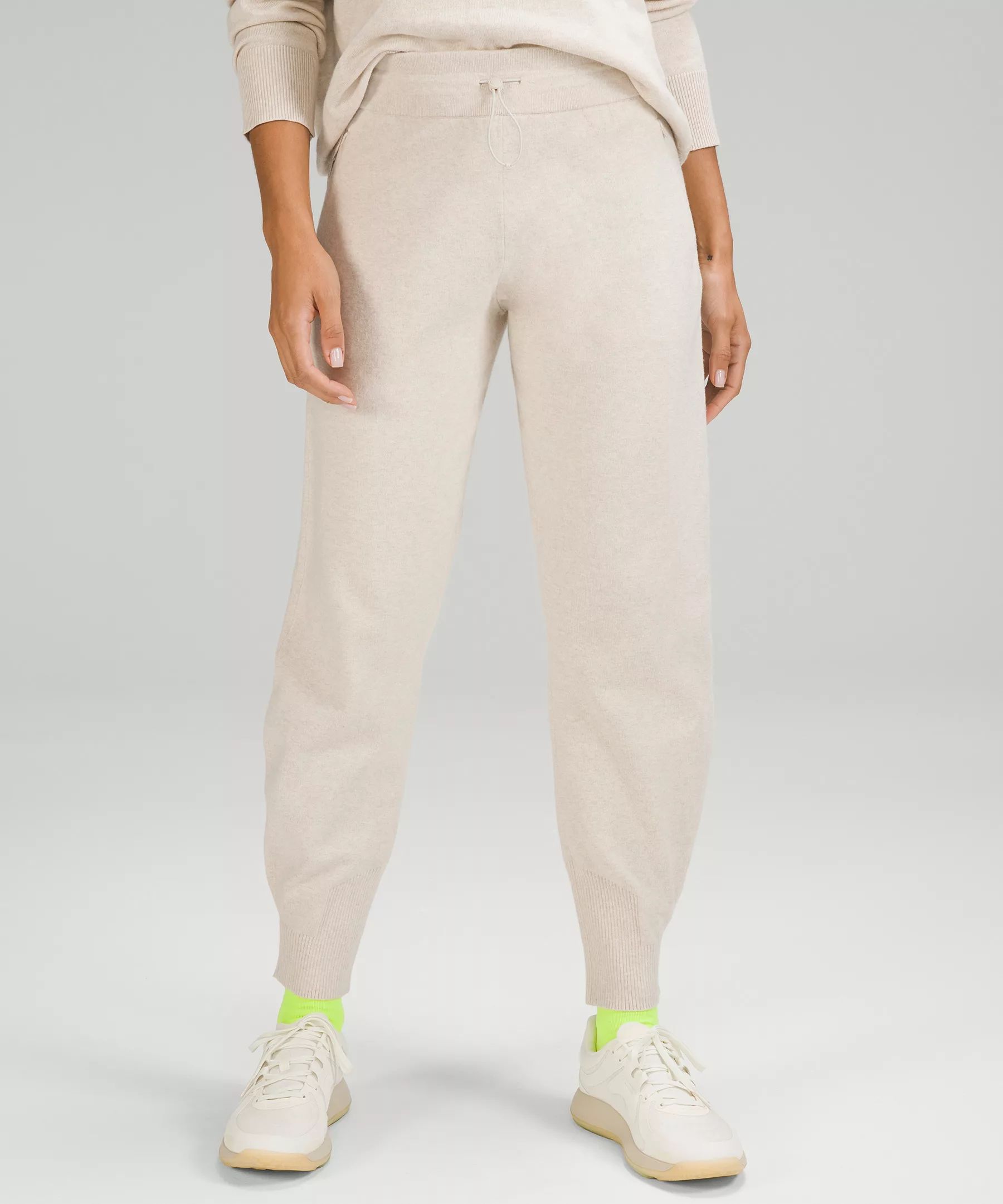 Cotton-Cashmere Knit Mid-Rise Jogger | Lululemon (US)