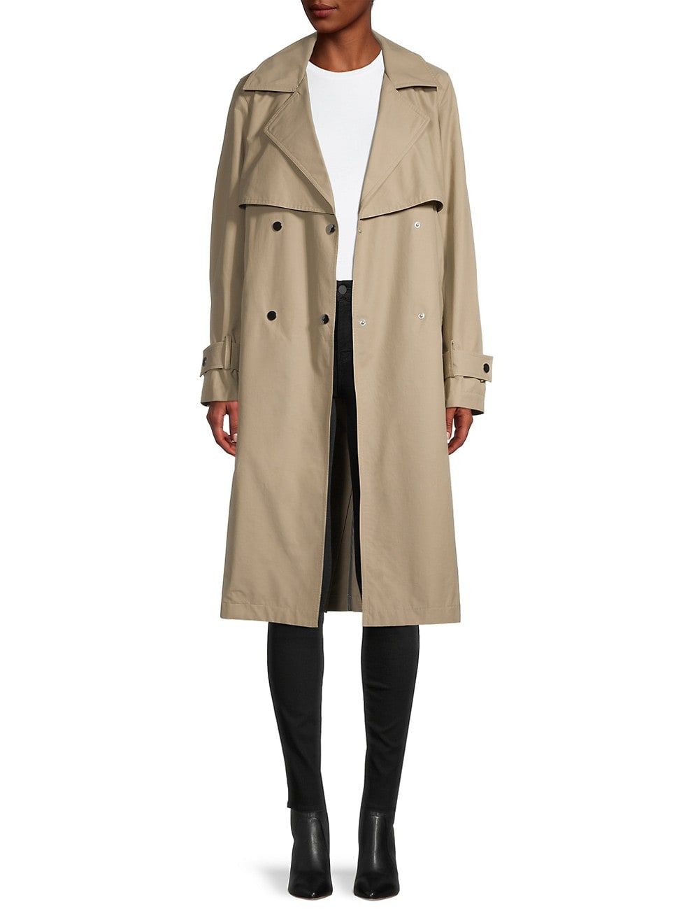 Modern Snap Trench Coat | Saks Fifth Avenue