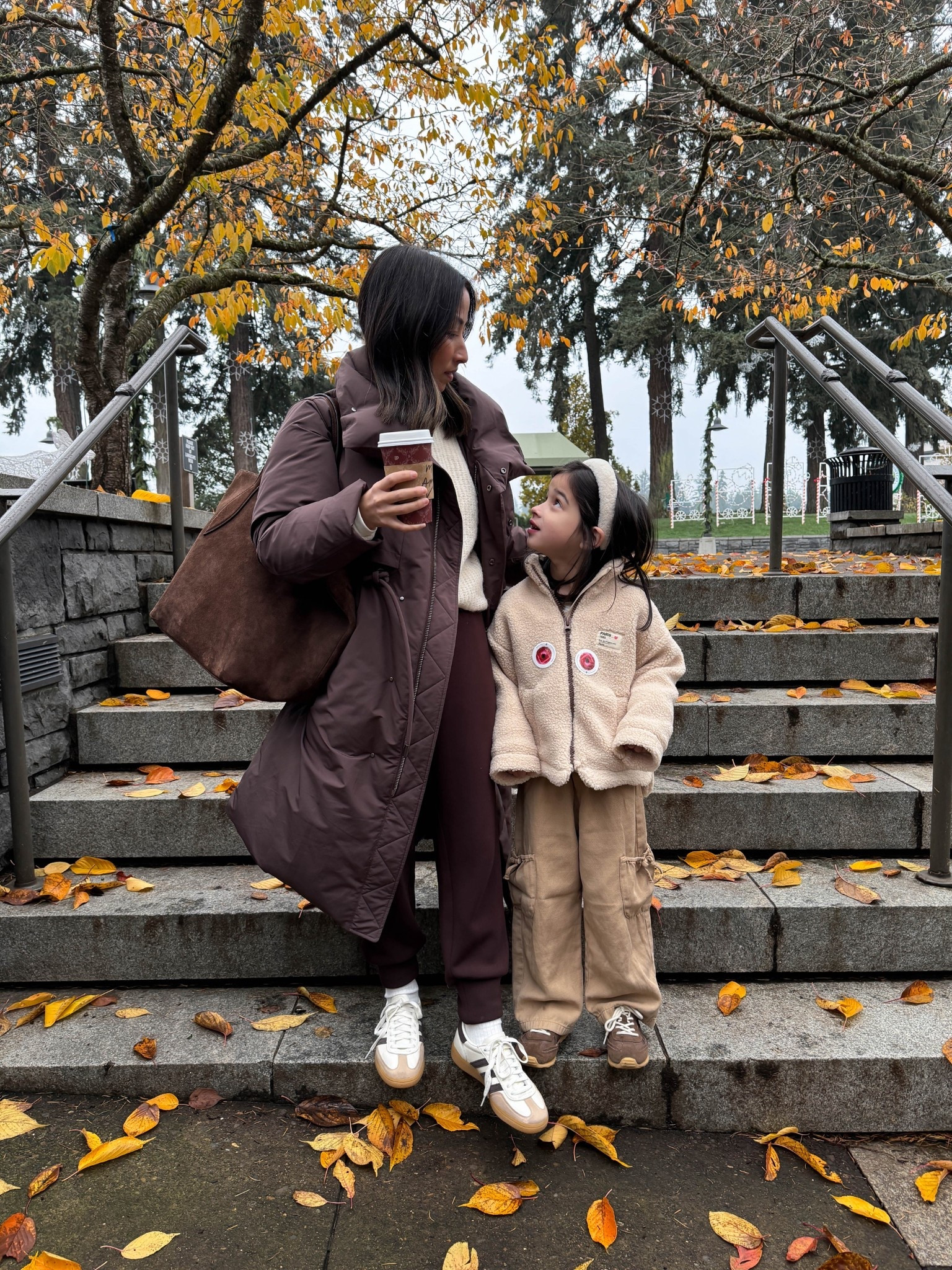 Cozy cold weather outfit ideas.

Fabrique puffer coat petite xs
Jenni Kayne sweater xxs
Varley joggers 26" inseam xs
adidas Spezial sneakers 4 mens
Liffner Tote

Winter style, winter outfits, petite style 

#LTKSeasonal #LTKPetite