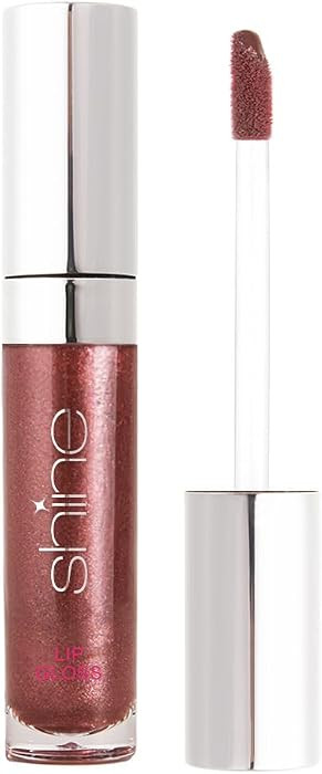 Shine Cosmetics Lip Gloss - Not Sticky, Liquid Lip Color with Long-lasting Hydration, Gluten Free... | Amazon (US)